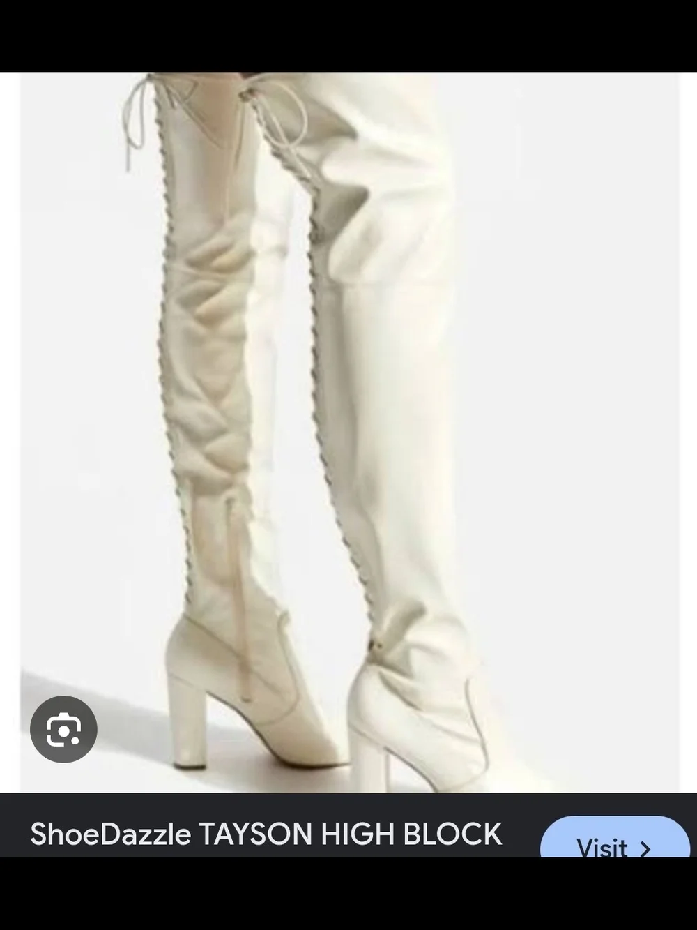 Shoe Dazzle - Black Over-the-Knee Pointed Toe Heeled Boots